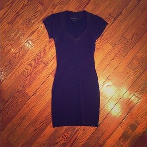 French Connection Navy Blue Bandage Dress
